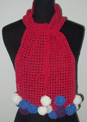 hand crochet scarf,free shipping