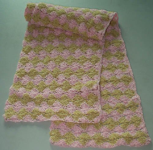 hand crochet scarf,free shipping