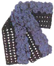 hand crochet scarf,free shipping