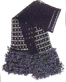 hand crochet scarf,free shipping