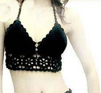 hand crochet bikini,free shipping