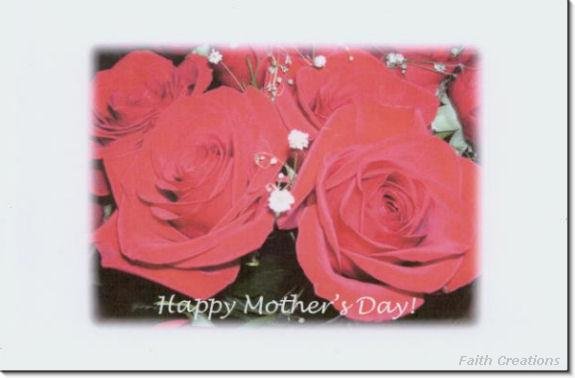 #M4U0114 Happy Mother's Day Greeting Card