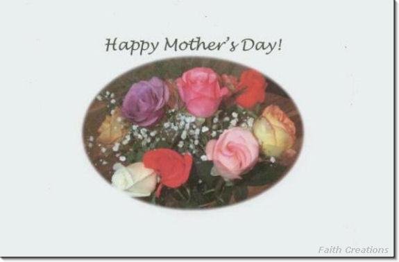 #M4U0115 Happy Mother's Day Greeting Card