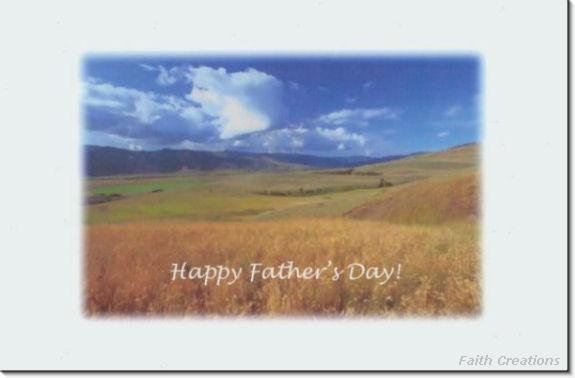 #MU0176 Happy Father's Day Greeting Card