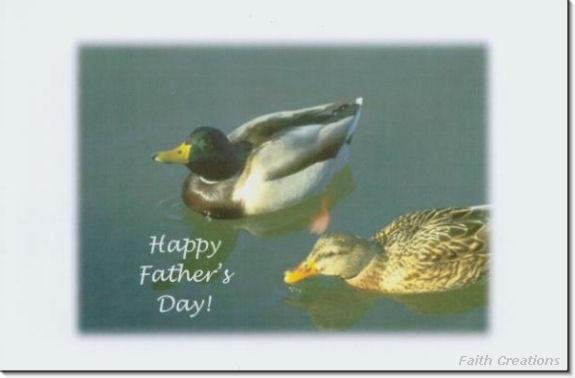 #MU0178 Happy Father's Day Greeting Card