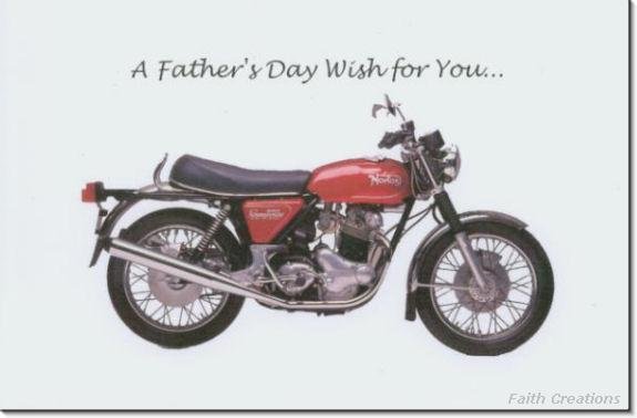 #MU0528 Happy Father's Day Greeting Card