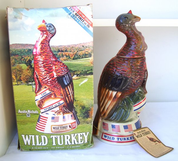 Wild Turkey Spirit of '76 Decanter