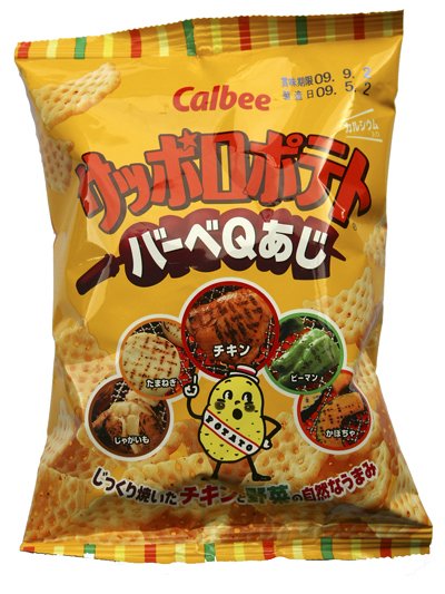 Sapporo Potato ...barbecue flavor / small bag (Calbee)