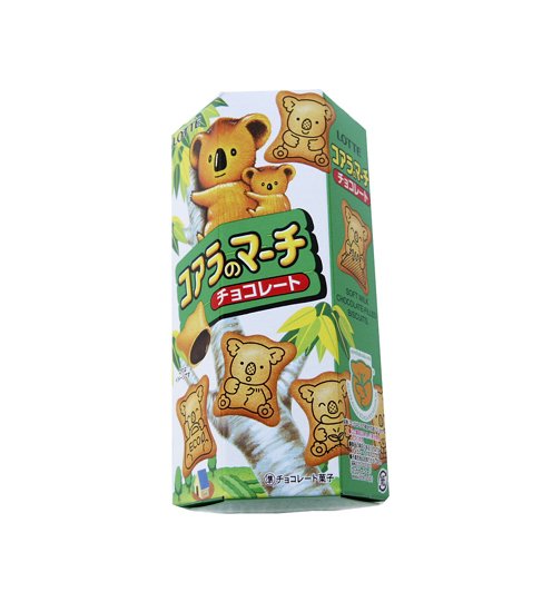 Lotte Koala Shaped Chocolate Filled Biscuits