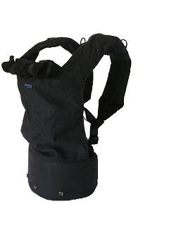 Patapum Baby Carrier Black