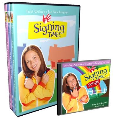 Signing Time Vol. 4-6 DVD Gift Set