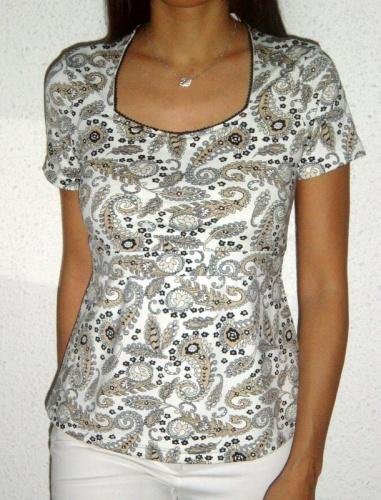 Morgan top â printed paisley
