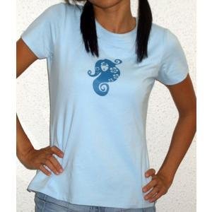 âSpring Nymphâ tee (baby blue)