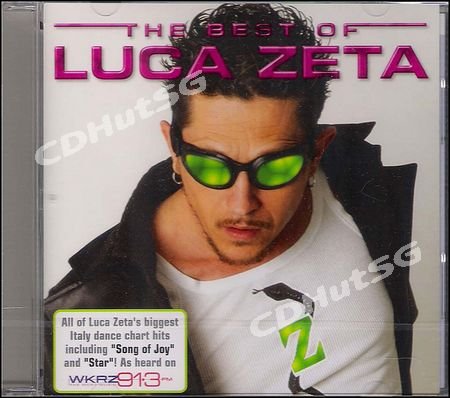 Luca Zeta BEST OF CD Album + 6 Mixes Euro Dance SEALED