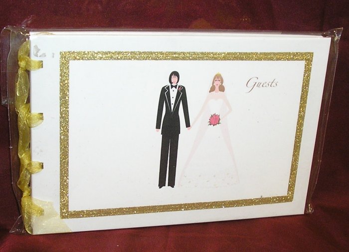 Lesbian Wedding GAL GROOM & BRIDE 70 pg GUEST BOOK