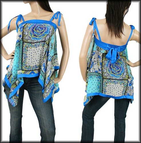 HANDKERCHIEF BLOUSE