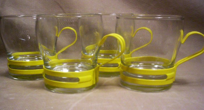 Set of 4, Retro Expresso Cups, Item # 04-0010010060005