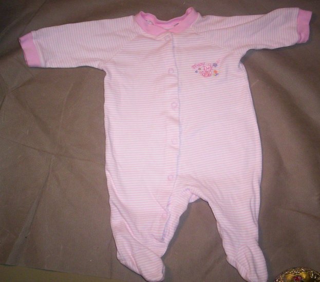 Baby Girl's footed sleeper