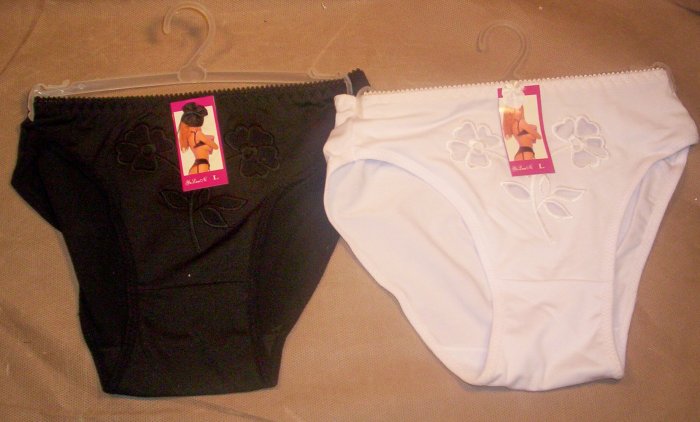 2 Pair of Ya Lan Ni Ladies Panties, Size L, Item # 05-001001060013