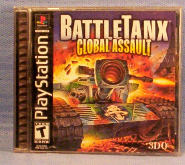 BattleTanx Global Assault, PlayStation, Item # 09-001001060003