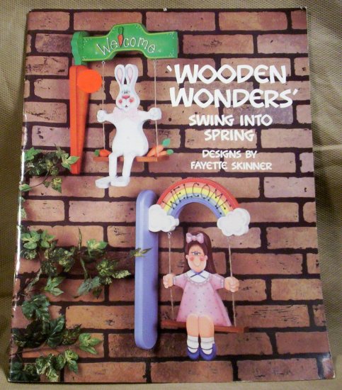 Wooden Wonders Swing Into Spring, Wooden Decorations, by Fayette Skinner, Item # 03-001001060002