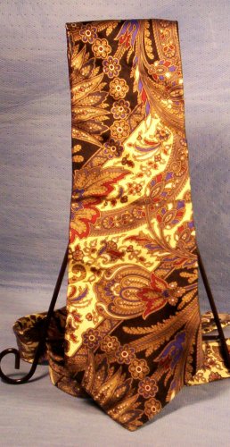 Oscar dela Renta Silk Tie, Item # 10-001005060002