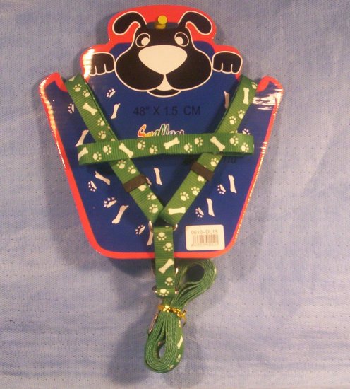 Green Pet Body Harness, Item # 06-001016060003