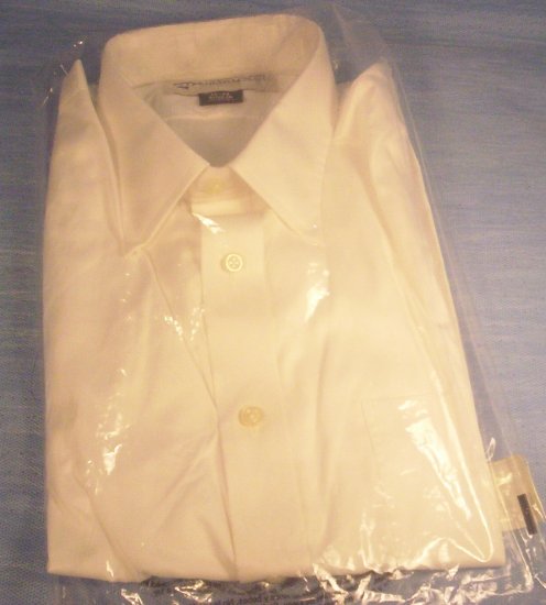 Men's LS Size 15.5 Beige Button Front Shirt, Item # 10-001016060008