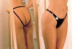 RUBBER BACKLESS PANTIES