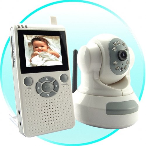 Wireless Infant Monitor with Audio and Night Vision