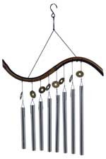 BAMBOO WITH METAL CHIMES