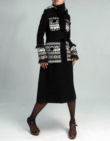 Black Prince Cashmere Coat