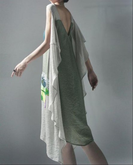 Dream's Wing - Patches Long Dress