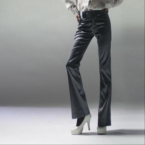 Dark Gray Fit Pants