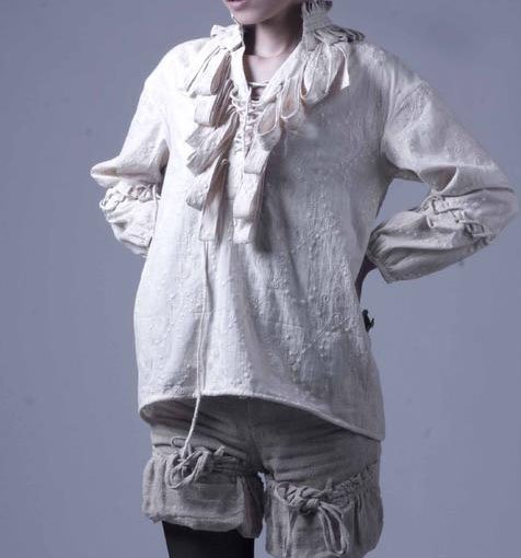 Beige Milano Embroider Top