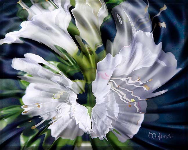 "LIQUID AZALEAS" (Original 60 x 48)