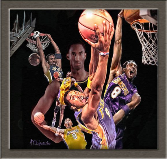 "The Black Mamba" (40 x 42)