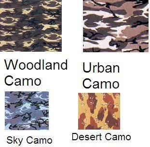 Woodland Camo- 22x22 In. 100% Cotton Bandanas ( Ordered In Multiples of 12