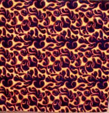 Flame Style - 100 % Cotton- 22x22 In. Bandanas ( Ordered In Multiples of 12