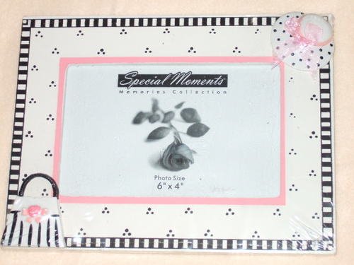 Purse and Hat Photo Picture Frame Wood