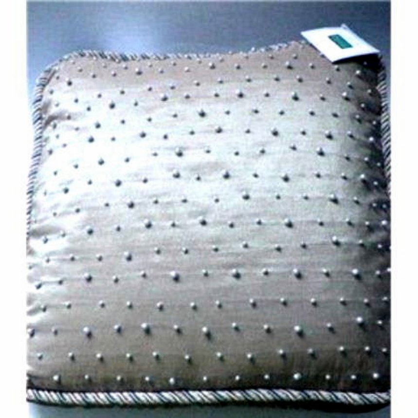 Springmaid Beaded Throw Pillow Featherfill