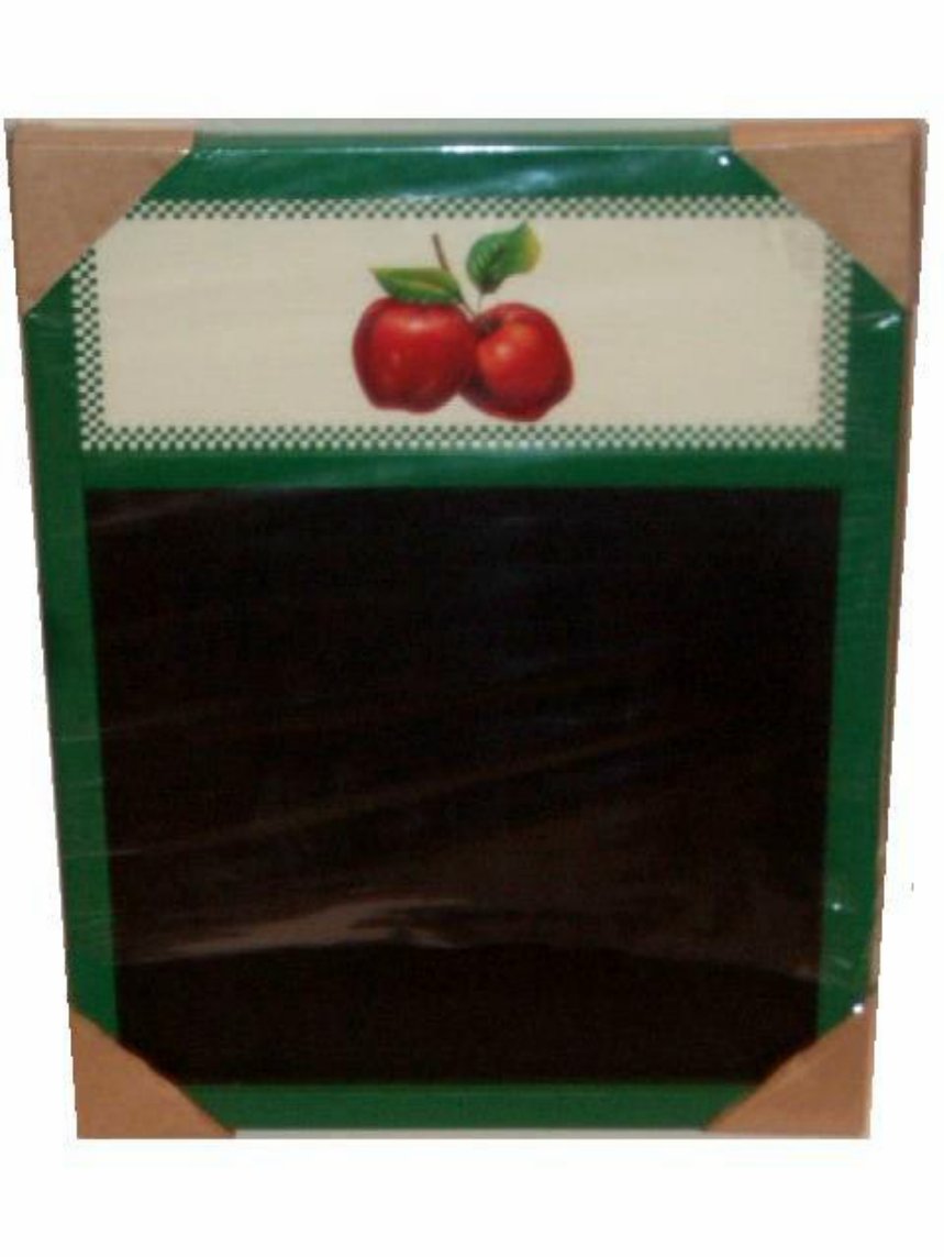 Apples Menu Memo Chalk Board