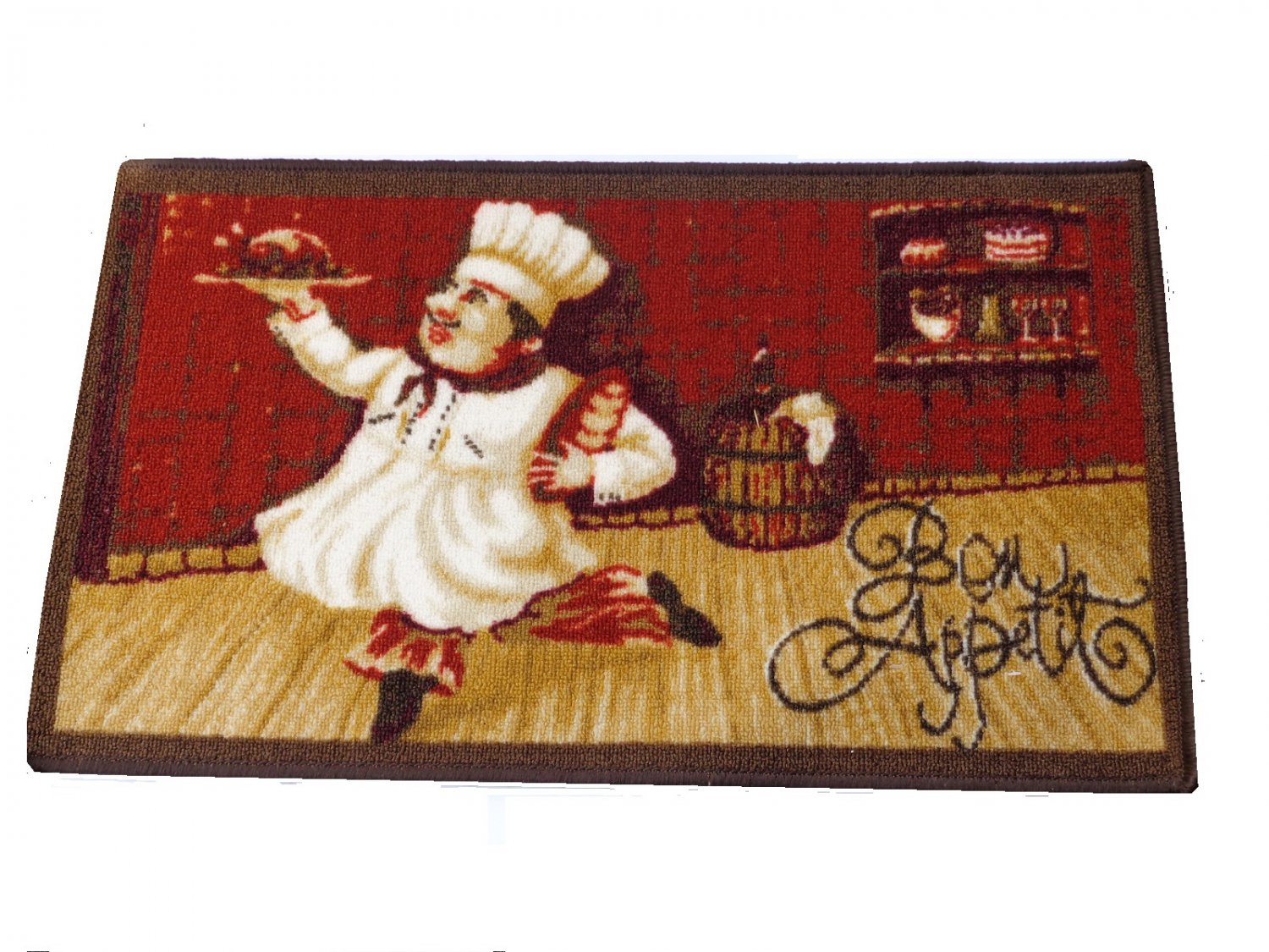Fat Chef Kitchen Rug Bon Appetit
