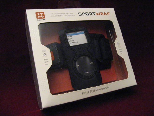 XtremeMac SPORT WRAP iPod Nano BLACK NEW