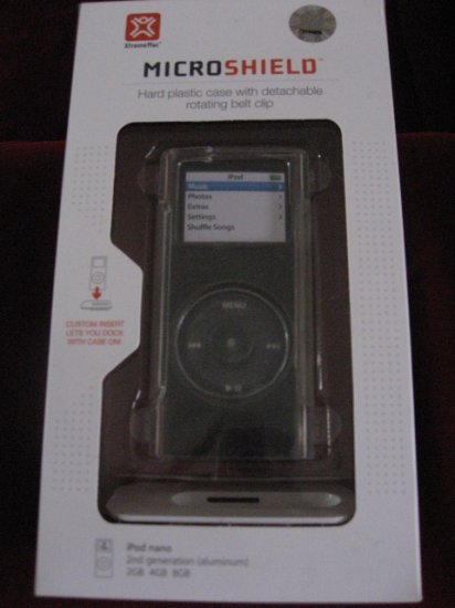 XtremeMac MICROSHIELD CLEAR HARD PLASTIC CASE iPod NANO NEW