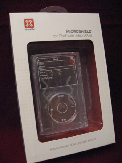 XtremeMac MICROSHIELD CLEAR HARD PLASTIC CASE iPod NEW