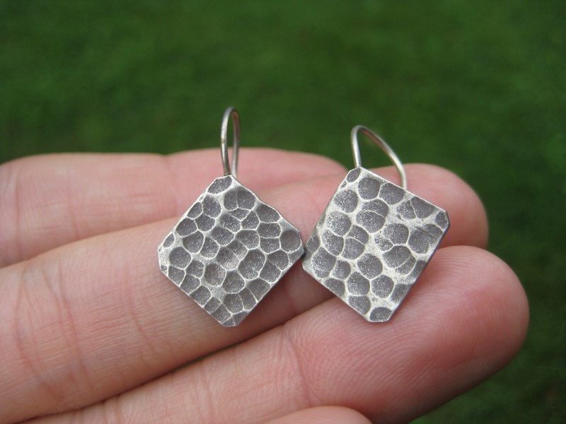 925 to 999 pure Silver earrings earring jewelry art thailand hill tribe A10