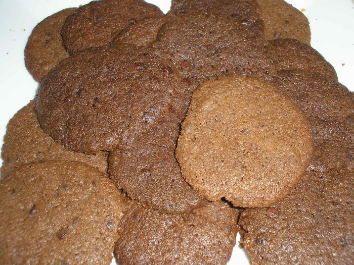 Double chocolate biscuits