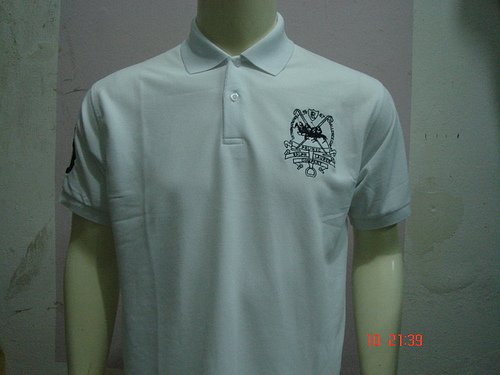 White Ralph Lauren Polo shirt with big pony-T41