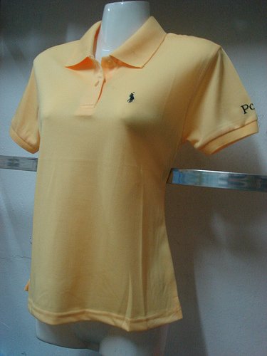 Womens yellow Ralph Lauren Polo shirt -T26